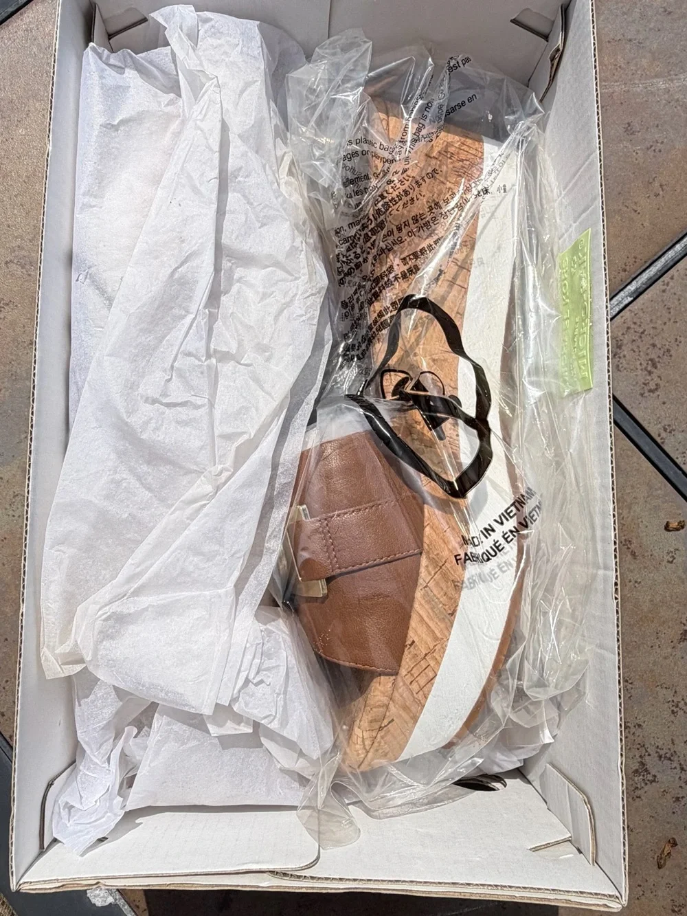 Authentic Michael Kors Brown Slide Sandals with Gold Accent